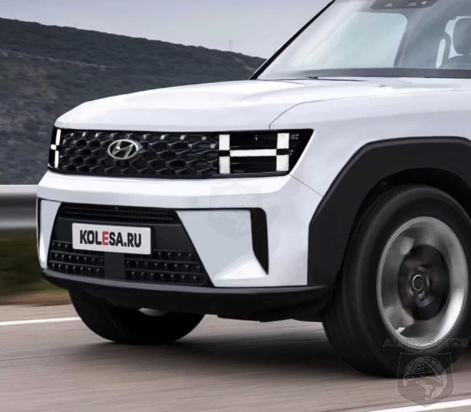 Artist Renders 2024 Hyundai Santa Fe Based On Spy Shots Has a